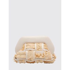 Themoire Clutch Woman White